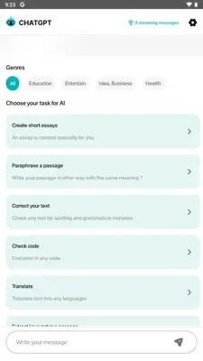 ChatAi GDT android App screenshot 0