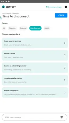 ChatAi GDT android App screenshot 2