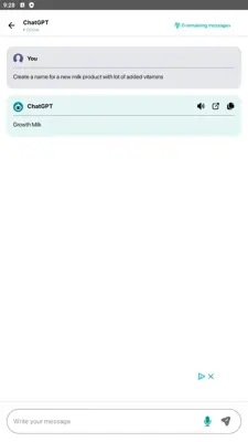 ChatAi GDT android App screenshot 6